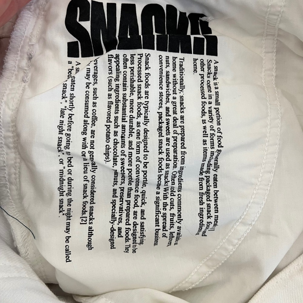 MOTHER Snacks The Fun Dip Utility‎ Puddle in Sticky Rice Wash Women's Size 30 - Picture 10 of 12